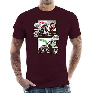 tshirt-homme-bande-de-peur-coton-bio-cerise