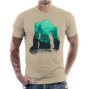 tshirt-homme-shadow-of-the-colossus-coton-bio-beige