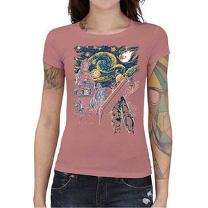 tshirt-femme-final-fantasy-7-coton-bio-petal-rose