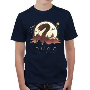 tshirt-enfant-dune-ver-des-sables-paul-atreide-fremen-coton-bio-bleu-nuit