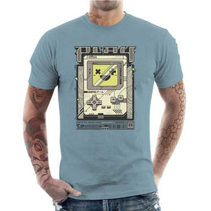 tshirt-homme-play-retro-vibes-game-boy-style-old-school-coton-bio-ciel