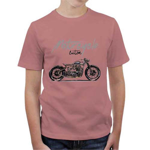 tshirt-enfant-moto-affichez-votre-passion-pour-les-custom-coton-bio-petal-rose