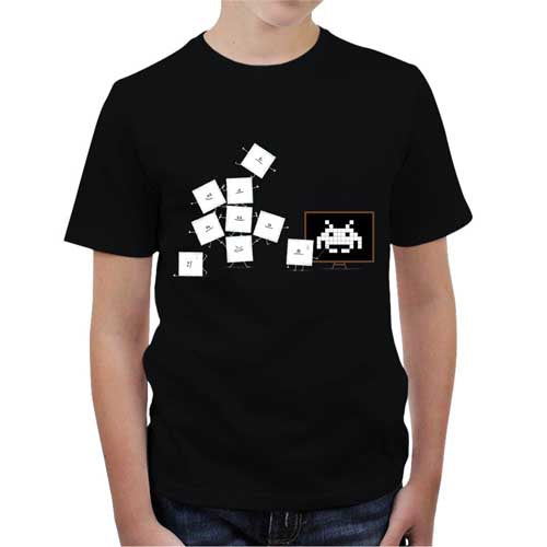 T-shirt enfant geek - Pixel Training