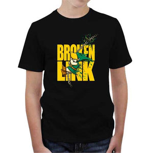 tshirt-enfant-broken-link-coton-bio-noir