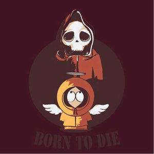 tshirt-born-to-die-coton-bio-cerise