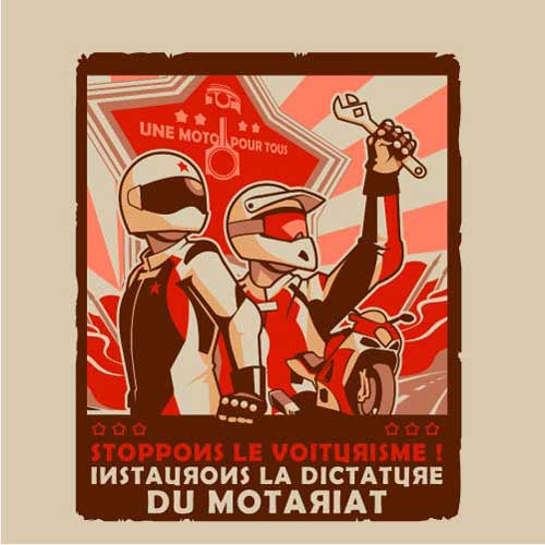 T SHIRT MOTO - Motoriat