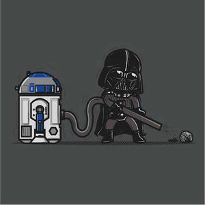 tshirt-r2d2-coton-bio-gris-fonce