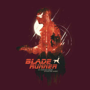 tshirt-blade-runner-coton-bio-cerise