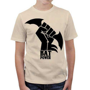 tshirt-enfant-bat-power-coton-bio-natural