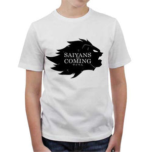 tshirt-enfant-saiyans-are-coming-coton-bio-blanc