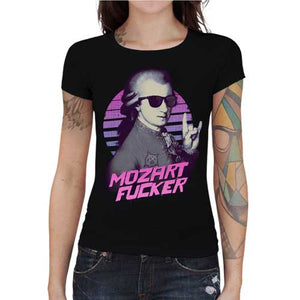 tshirt-femme-mozart-fucker-coton-bio-noir