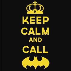 tshirt-keep-calm-and-call-batman-coton-bio-noir