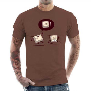 tshirt-homme-ctrl-and-escape-coton-bio-sienna