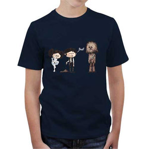 tshirt-enfant-bad-coton-bio-bleu-nuit