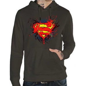 sweat-superman-coton-bio-dark-khaki