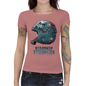 tshirt-femme-starship-troopers-coton-bio-petal-rose