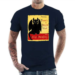 tshirt-homme-dragons-noir-coton-bio-bleu-nuit