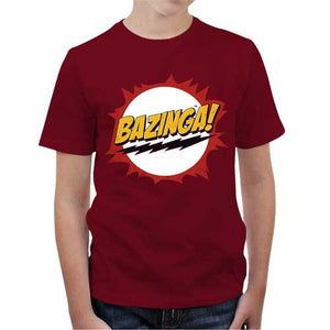 tshirt-enfant-bazinga-coton-bio-rouge