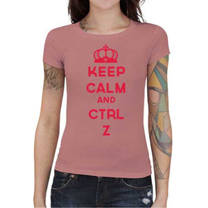 tshirt-femme-keep-calm-and-ctrl-z-coton-bio-petal-rose