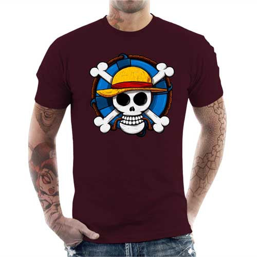 T-shirt geek homme - One Piece Skull