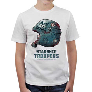 tshirt-enfant-starship-troopers-coton-bio-blanc