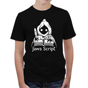 tshirt-enfant-jawa-script-pour-codeur-et-fan-de-star-wars-coton-bio-noir