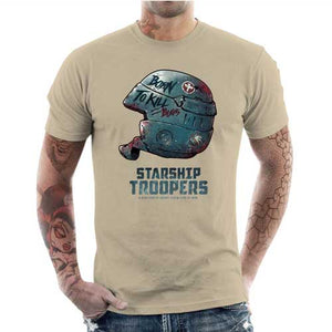 tshirt-homme-starship-troopers-coton-bio-beige