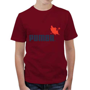 tshirt-enfant-pumba-coton-bio-rouge