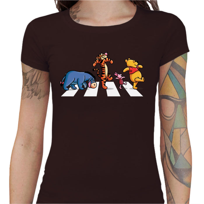 T-shirt Geekette - Friends on Abbey Road