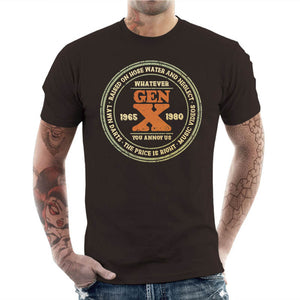 T-shirt Geek Homme - Gen-X Whatever you annoy us