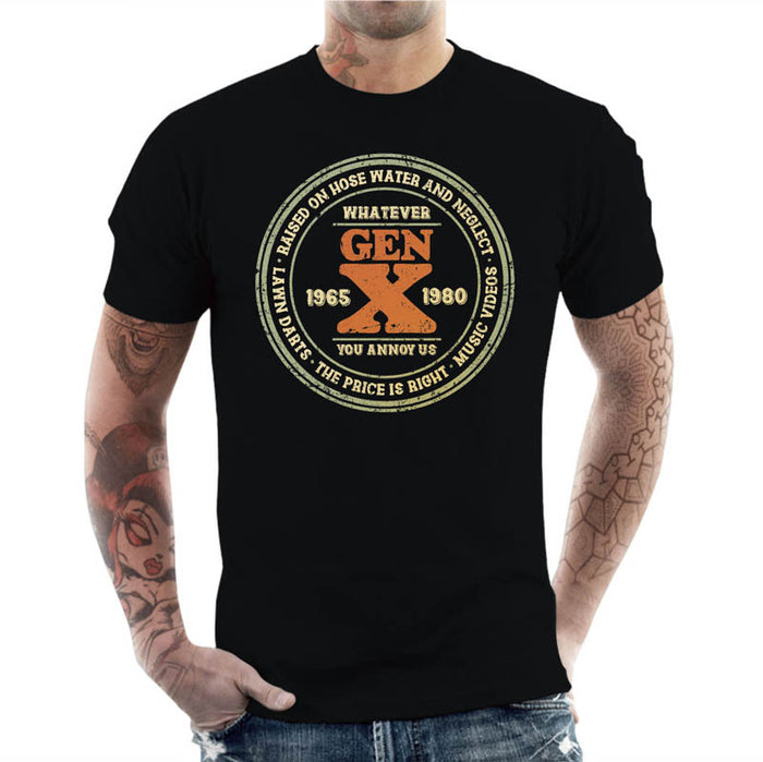 T-shirt Geek Homme - Gen-X Whatever you annoy us