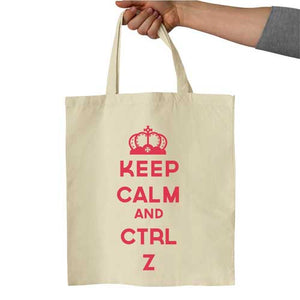 Tote Bag - Keep calm and CTRL Z