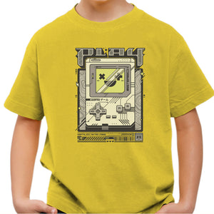 T-shirt Enfant Geek - Play Retro Vibes