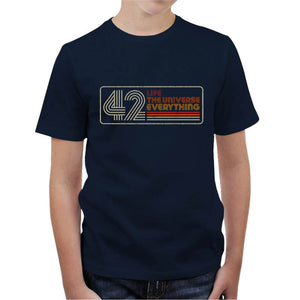 T-shirt Enfant Geek - Retro 42