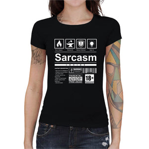 T-shirt Geekette - Sarcasm