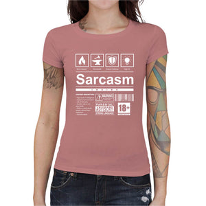 T-shirt Geekette - Sarcasm