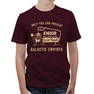 T-shirt Enfant Geek - Visit Endor