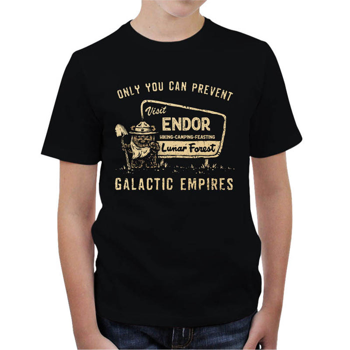 T-shirt Enfant Geek - Visit Endor