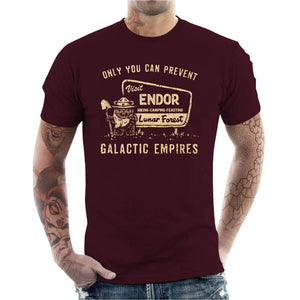 T-shirt Geek Homme - Visit Endor