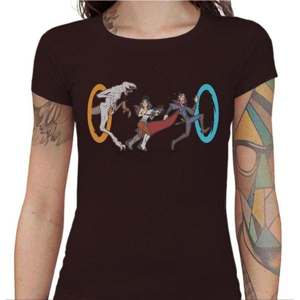 T-shirt Geekette - Stranger Portal