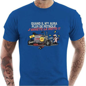 T shirt Motard homme - Electrique - Couleur Bleu Royal - Taille S