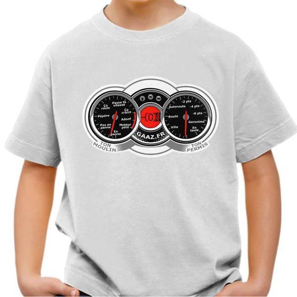 T shirt Moto Enfant - Compteur