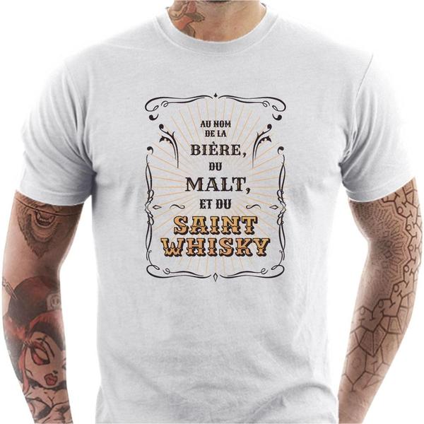 T-shirt humour homme - Saint Whisky