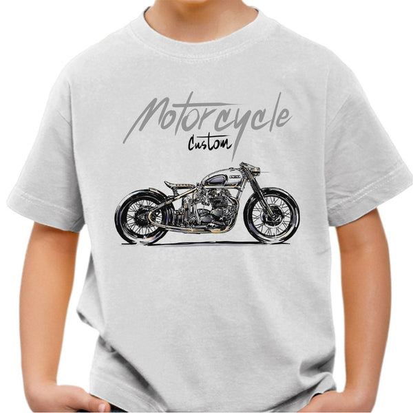 Tee-shirt enfant Moto route futur motard