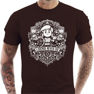 T-shirt Geek Homme - Legends Never Die - Zelda